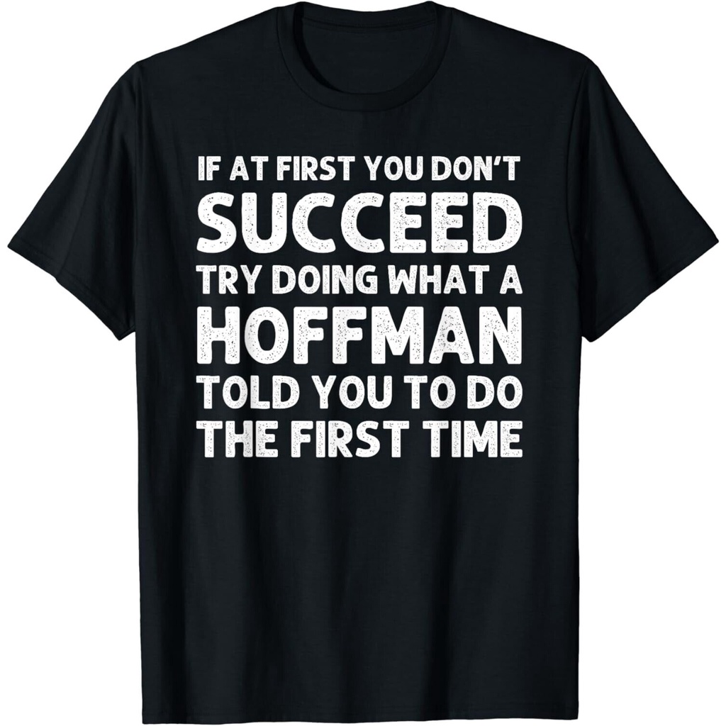 Hoffman Funny Surname Family Tree Birthday Reunion Idea T-Shirt ...