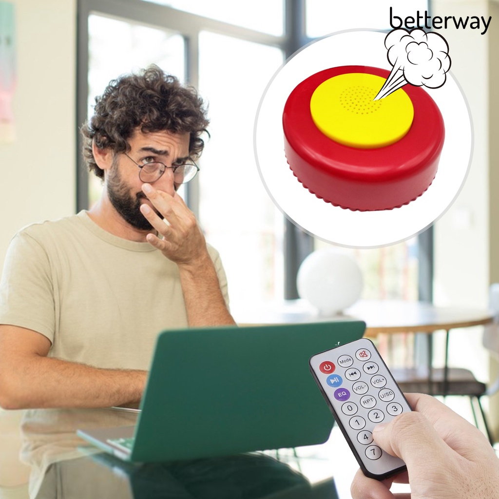 Betterway Fart Machine 50 Realistic Sounds Portable Wireless Prank Toy ...