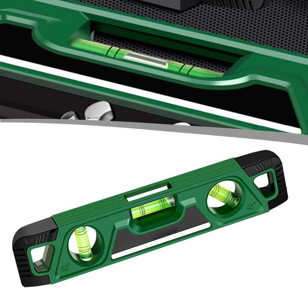 [GO]Ruler 230mm Angle Finder Horizontal Vertical Cross-Line Leveler ...