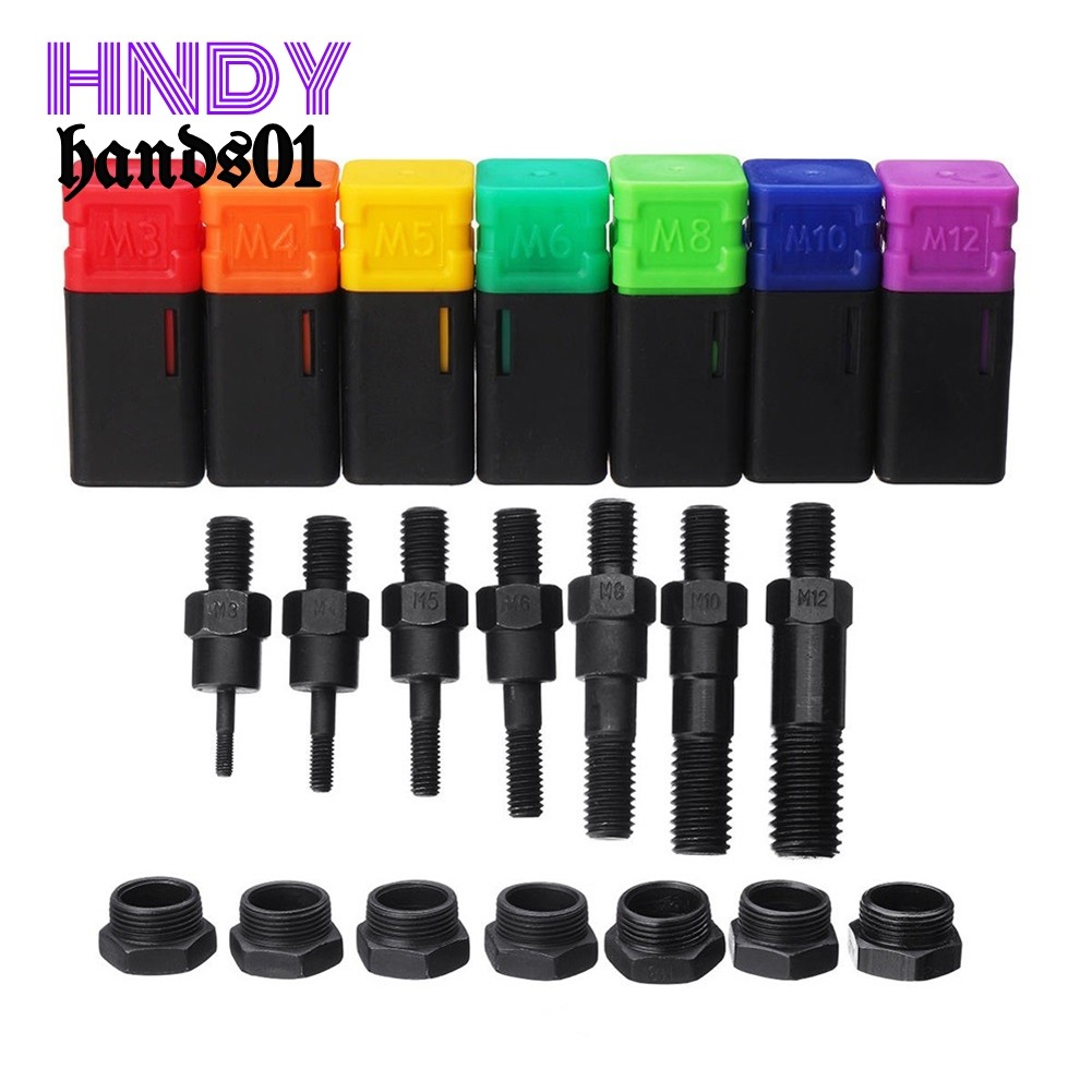 【HDS01】Riveter Tool Part Threaded Mandrel Replacement For Hand Nut ...