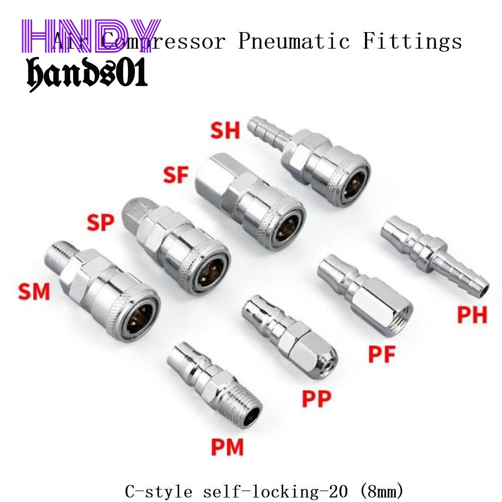 【HDS01】Pneumatic fittings Air Compressor Hose Quick Coupler Plug Socket ...
