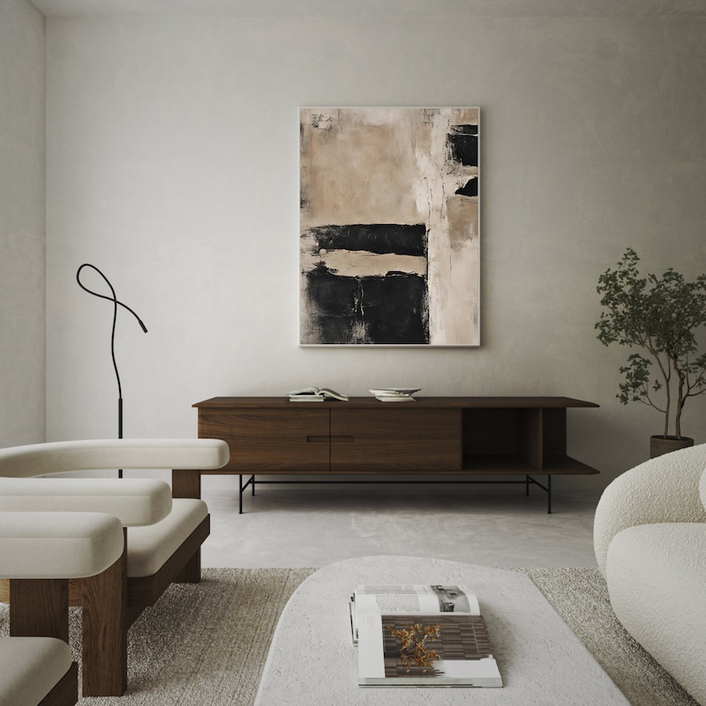 Kaaba Art Print - Abstract Wabi Sabi Poster, Modern Macca Abstract Wall ...