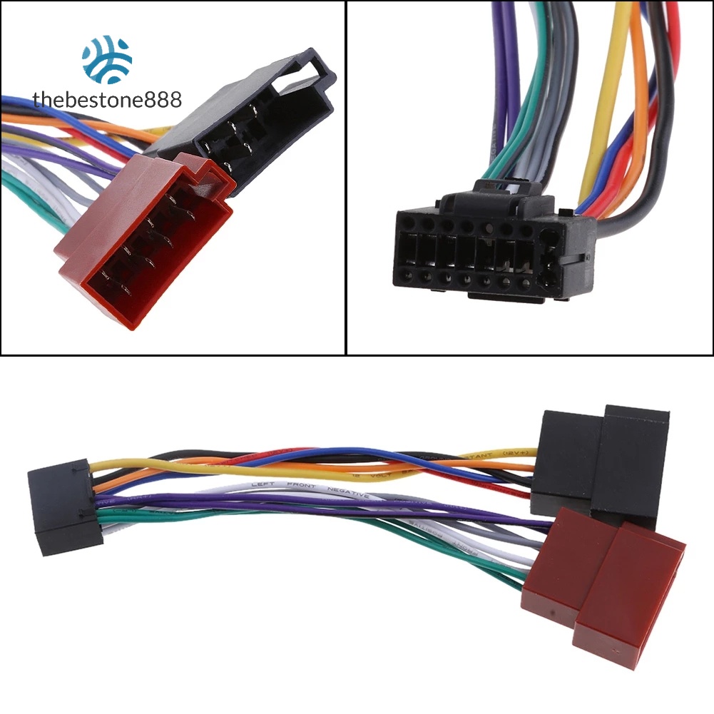 Alpine 16 Pin ISO Wiring Harness Connector Adaptor - Inex, Car Stereo Radio Loom, Made In UK