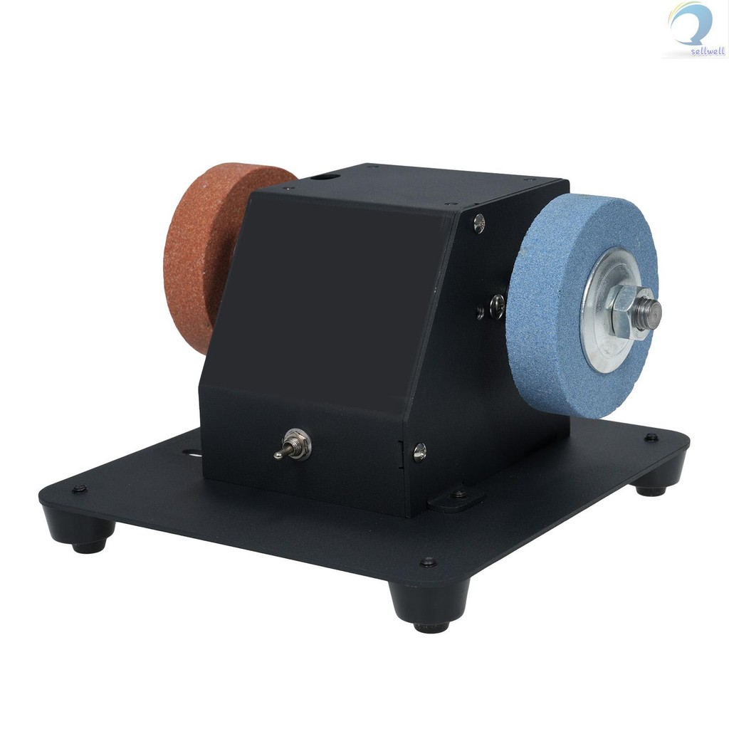 2-in-1 Dual Wheel Grinding Machine and Table Saw Mini Sander Bench ...