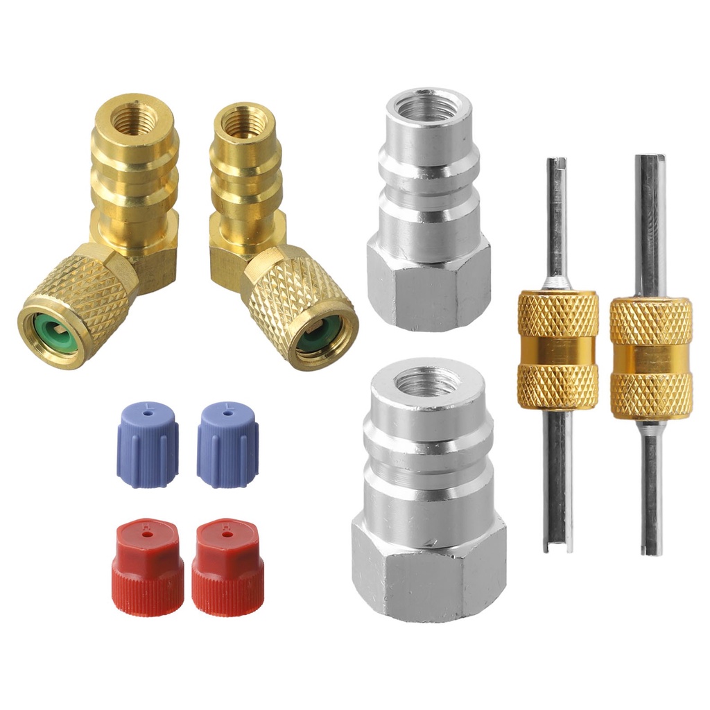 [high quality] R12 to FOR R134A Conversion Kit Quick Coupler Valve ...