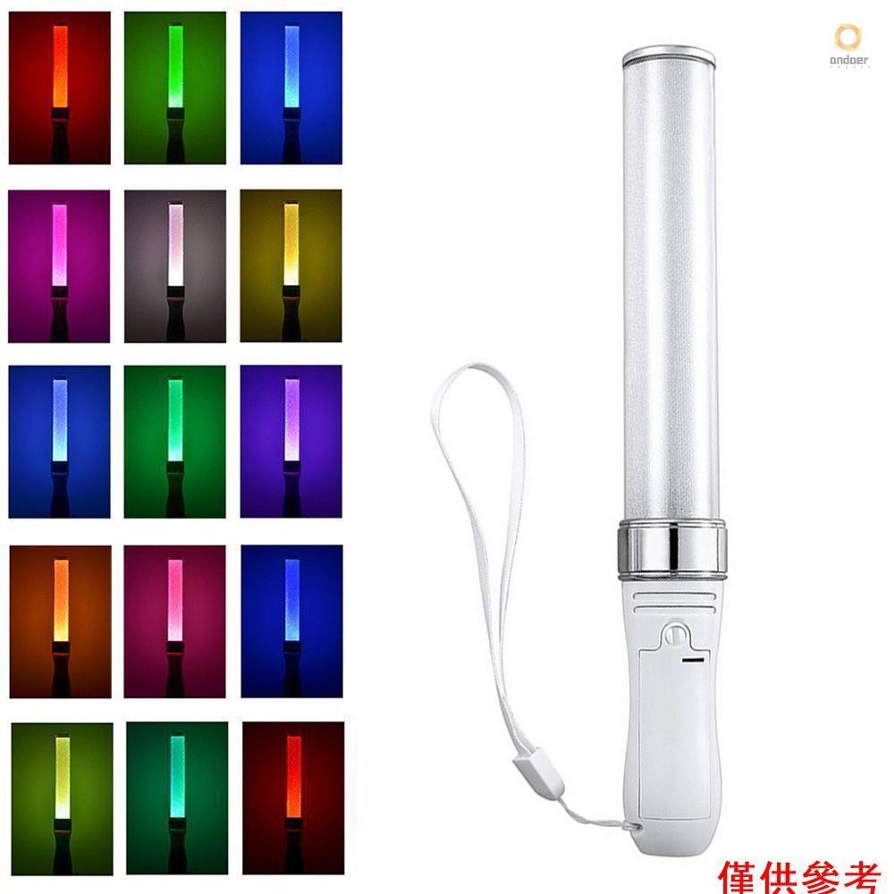 (andoer)LED Light Sticks LED Glow Sticks 15 Colors Switchable Poi Glow ...