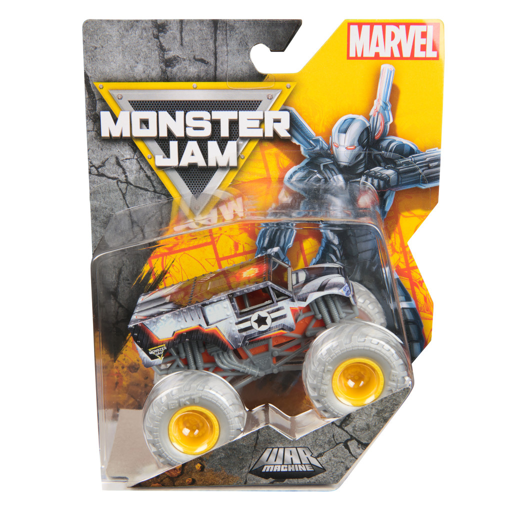 Monster Jam 1:64 Marvel Single Pack - War Machine | Shopee Malaysia