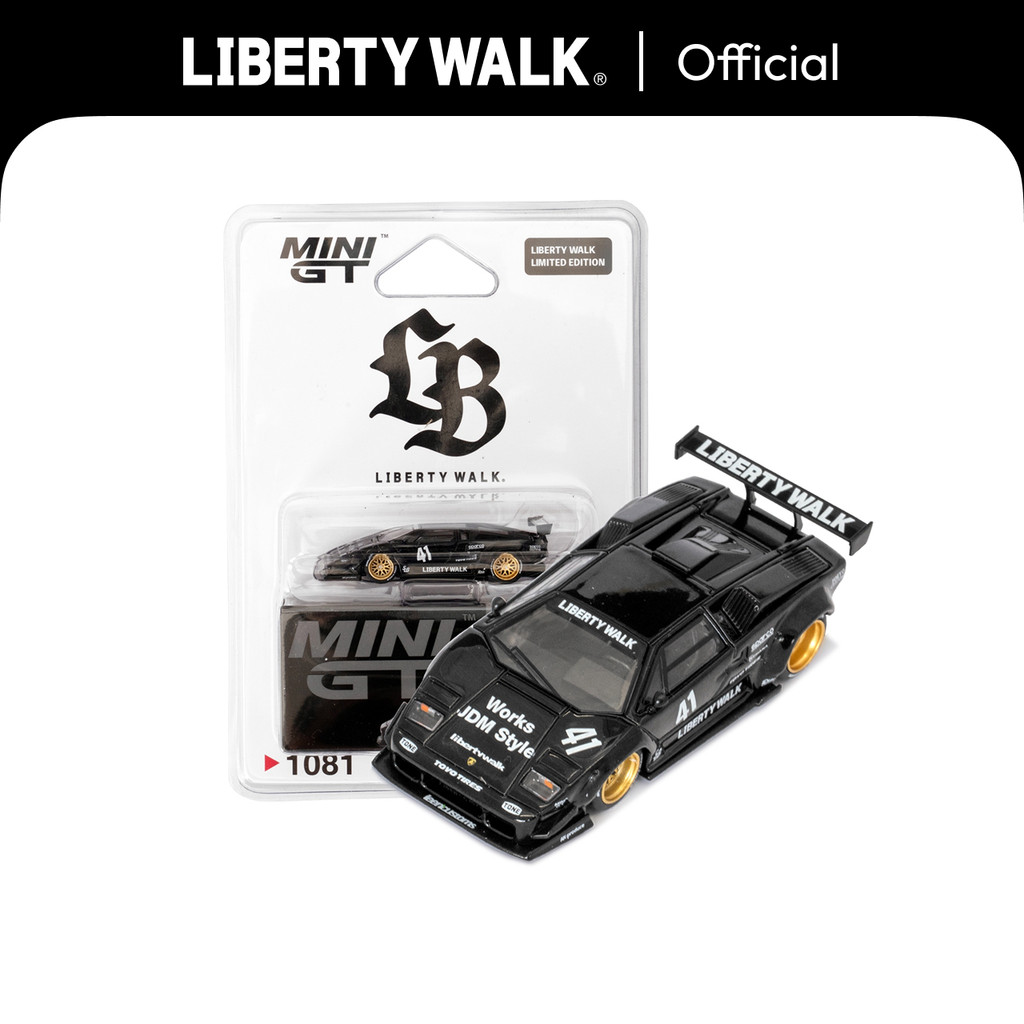 Liberty Walk 1/64 Lamborghini Countach LB-WORKS Black LBWK | Shopee ...