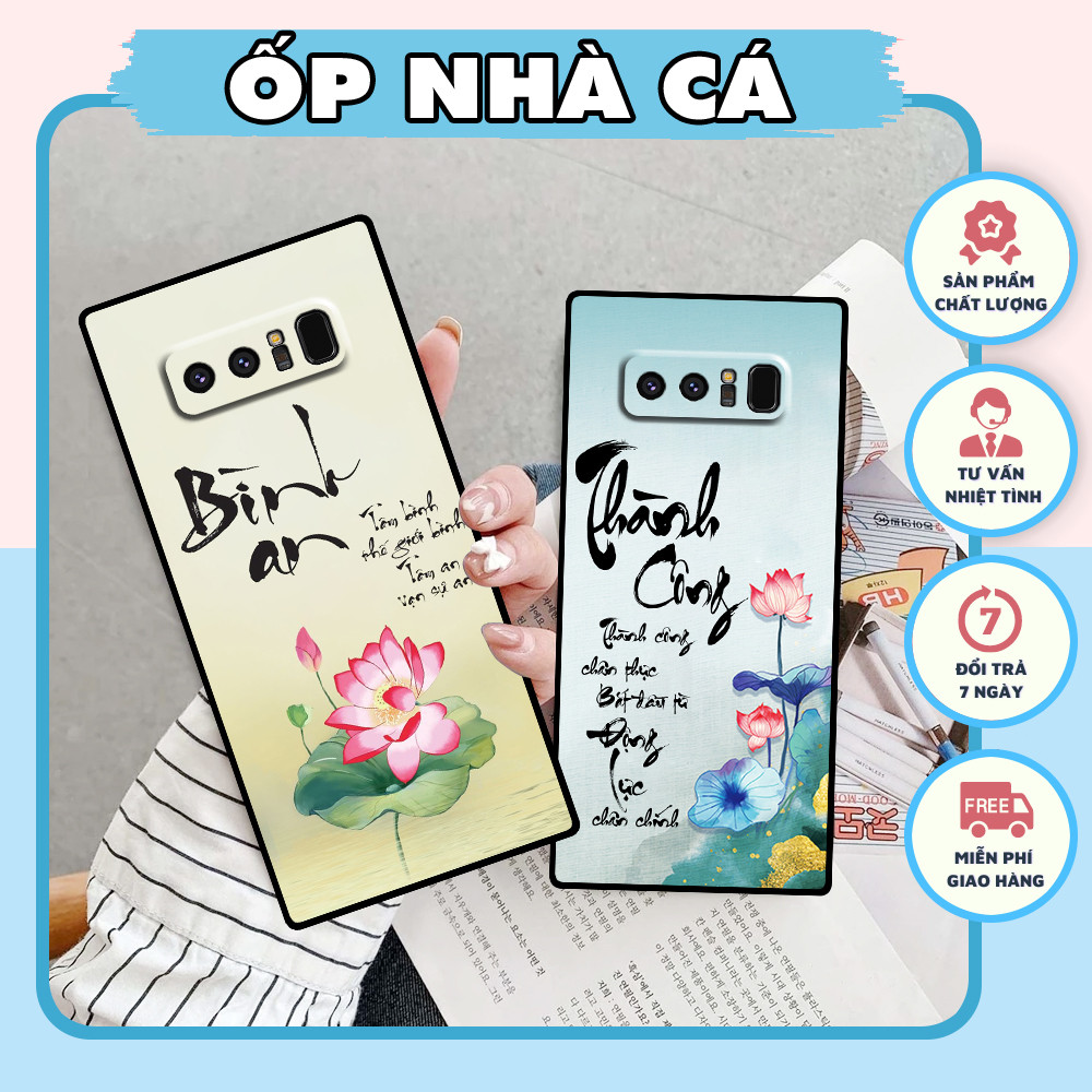 Samsung Note 8 / Note 9 case with successful calligraphy printed ...