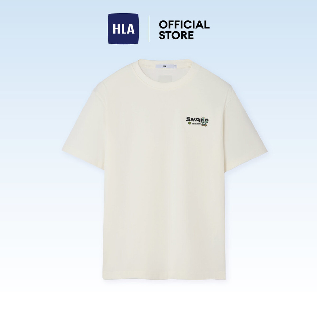HLA Art Series Cool Feeling Breathable Short Sleeve T-shirt Men ...