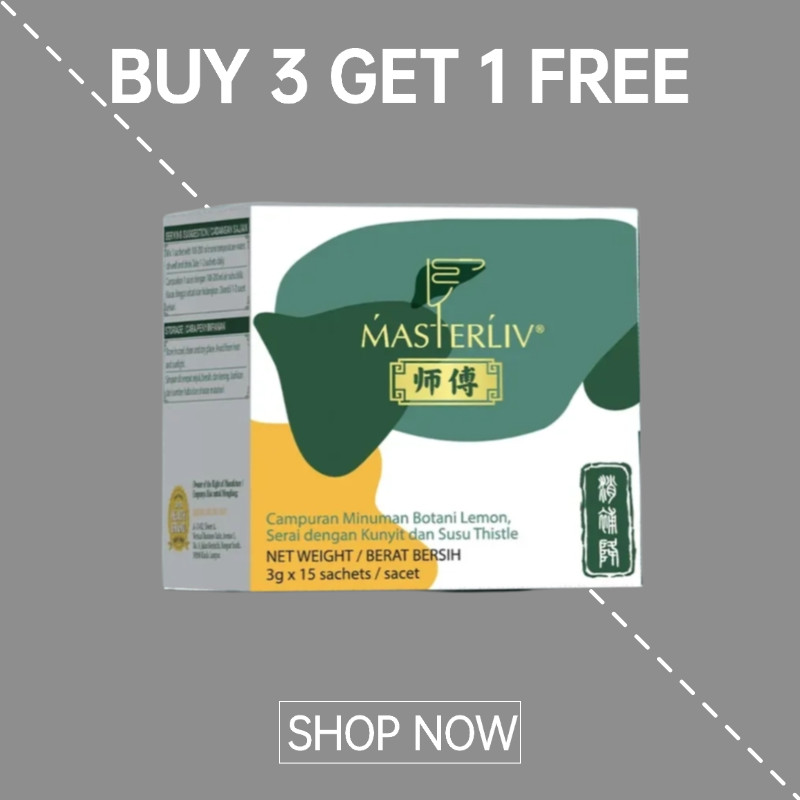 Masterliv Botanical Beverage Mix - Lemon, Serai with Kunyit and Susu ...