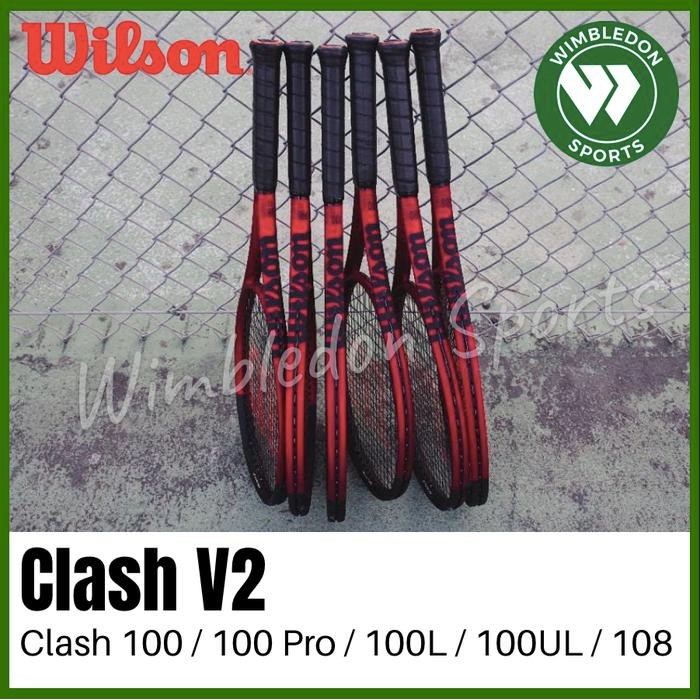 NEW 2022 Wilson CLASH V2 Racket Wilson Clash 100 v2 Original Tennis ...