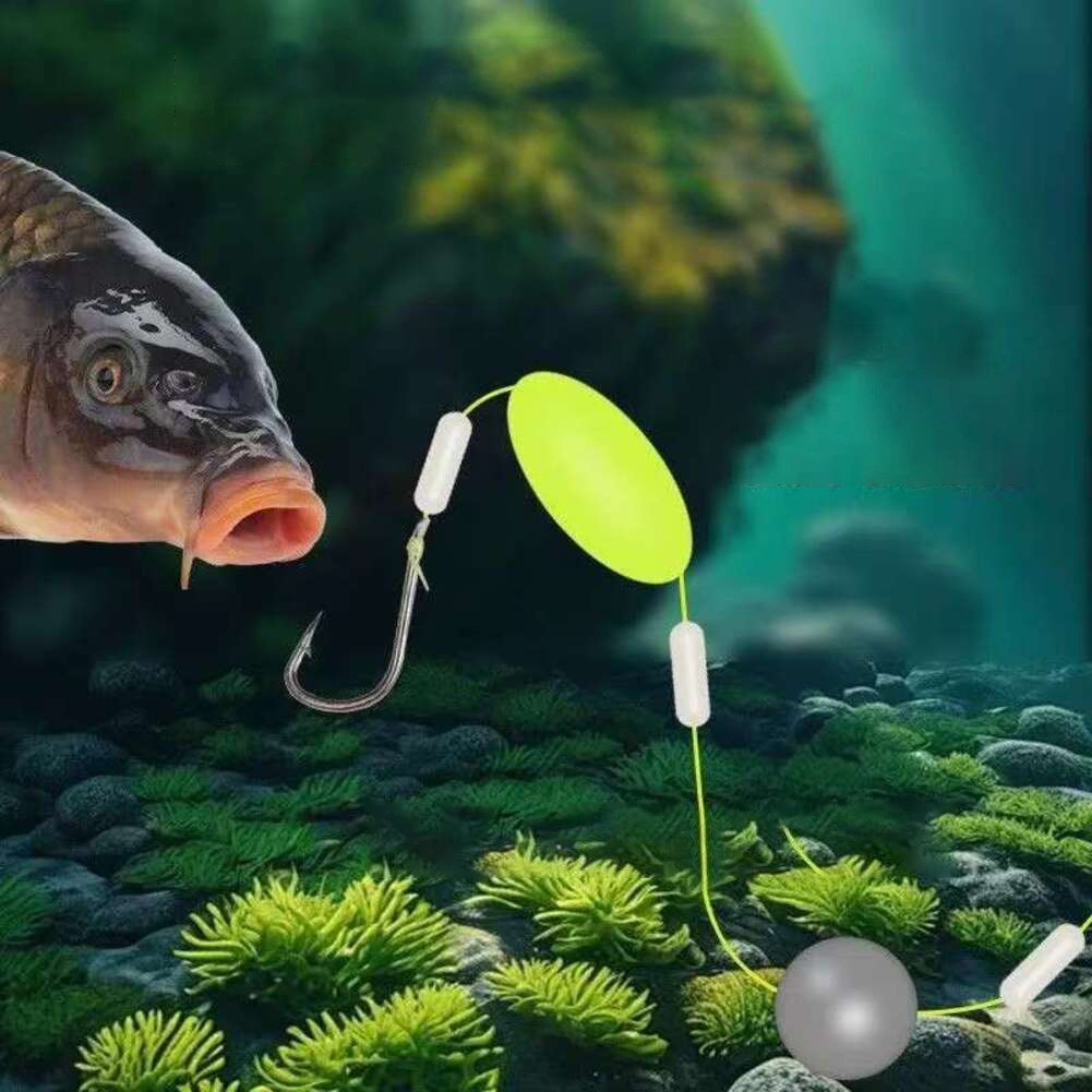 Ready Stock Double-Hook Reverse Bottom Rig - Double-Hook Setup for ...