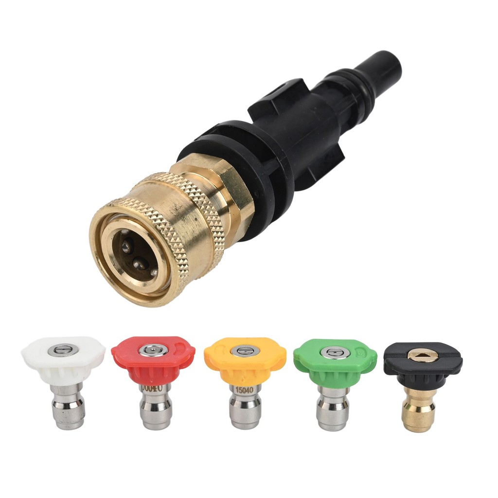 PRESSURE WASHER MALE Adapter Quick Nozzle To Lavor/Parkside Hose Connect £10.90 - UK