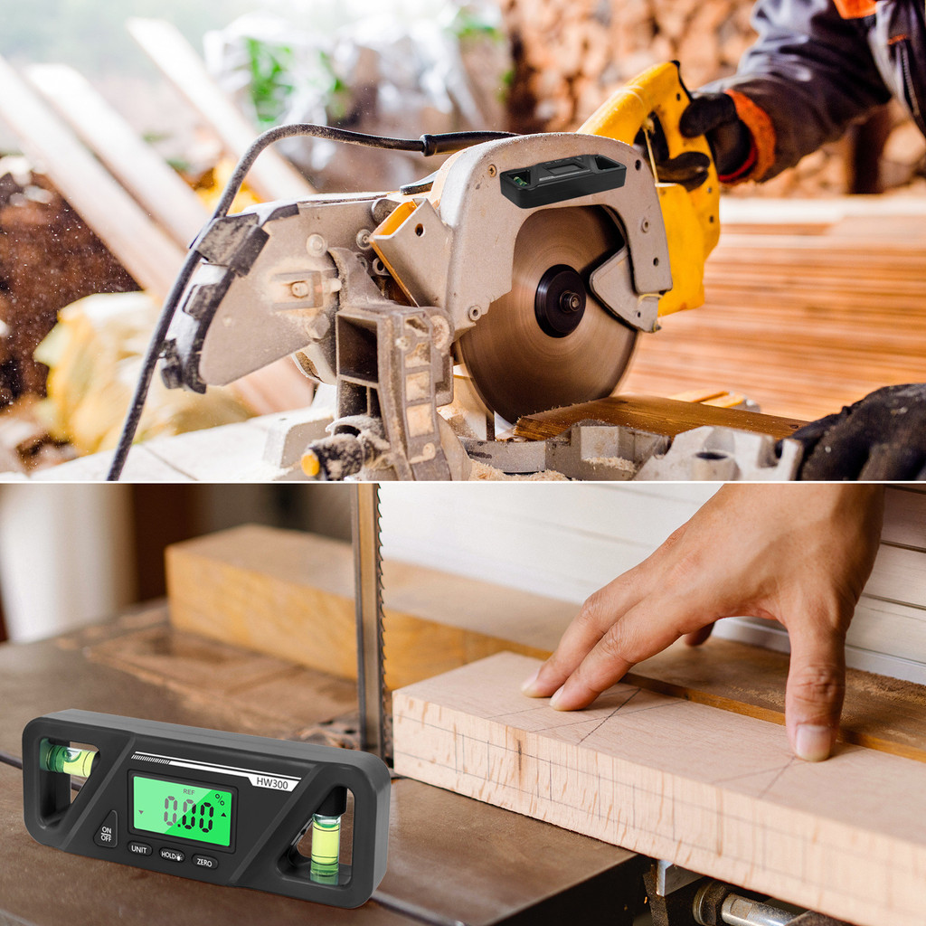 [LIX1] Magnetic Digital Angle Meter Absolute and Relative Measurement ...