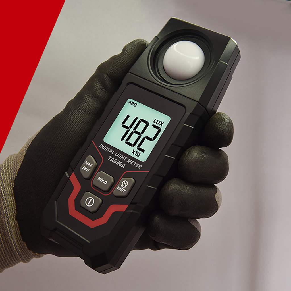 [LIX1] TASI TA636A Digital Light Meter Lux Handheld Illuminometer ...