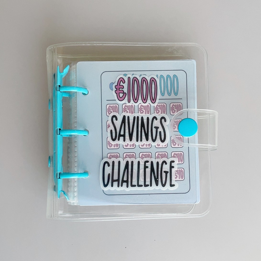 Pvc Cash Leaf Mini Savings Folder, Savings Challenge Savings Challenge ...