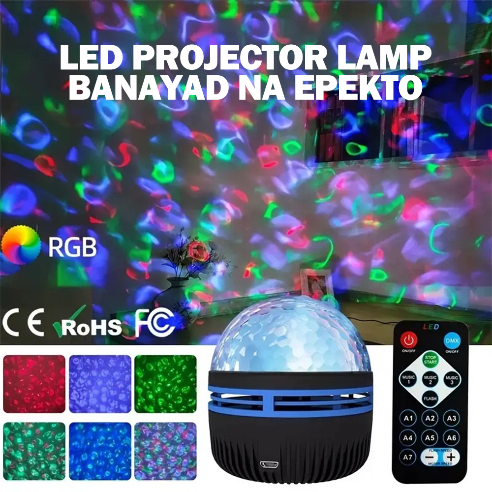 Led Star Projector: Rotating Disco Ball Night Light - Perfect Christmas ...