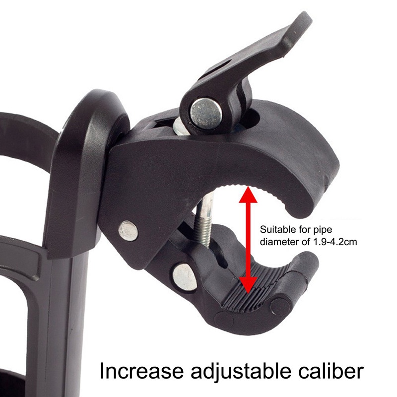 Universal Water Bottle Holder - Bike/Stroller Mount, Fits MTB & Baby ...