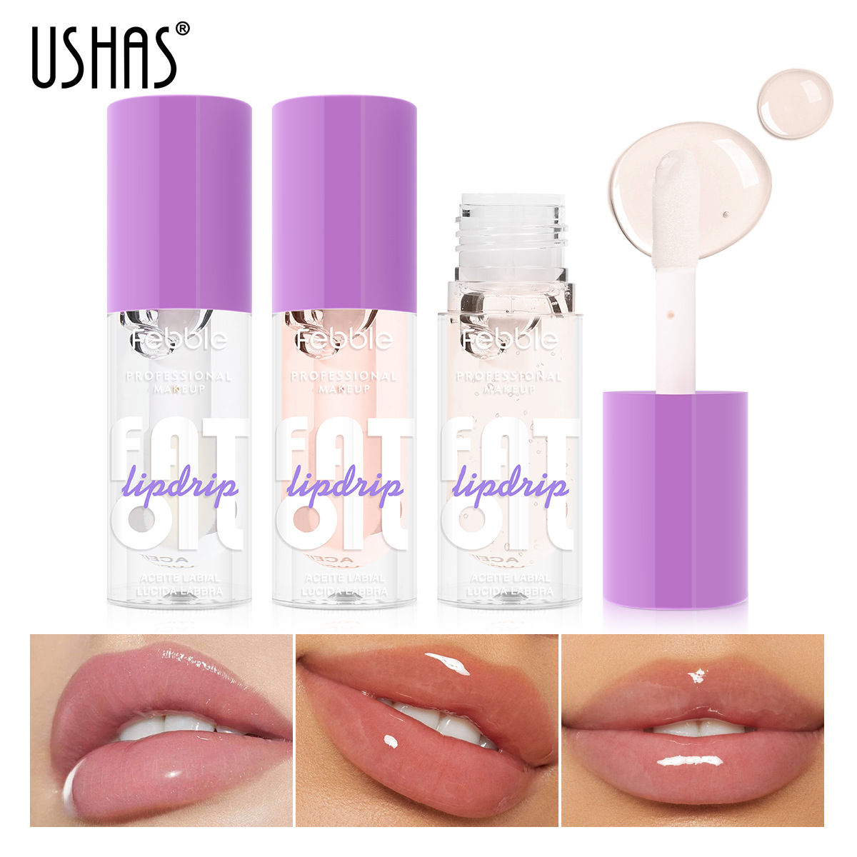 Water Luminous Dudu Mirror Transparent Lip Oil Moisturizing