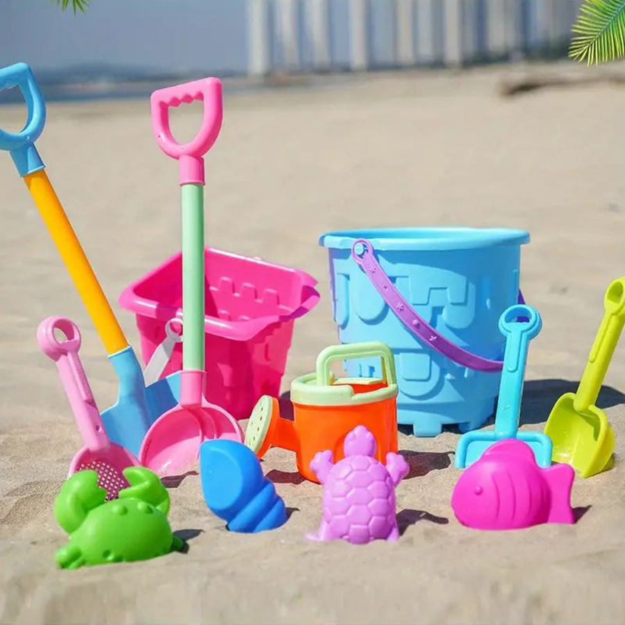 Children's Beach Toy Set Baby Playing In Water And Sand Large Sand ...