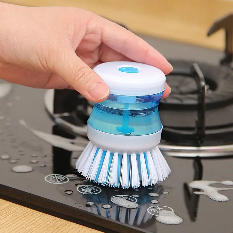 Kitchen Dishwashing Brush Dishwashing Brush Dishwasher Foam Brush Soap ...