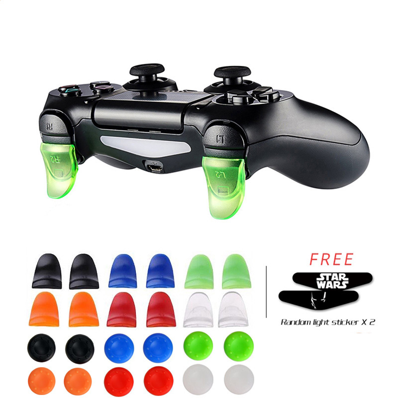 Bent L2 R2 Buttons Triggers Extender Kit For PlayStation 4 PS4/PS4 Slim ...