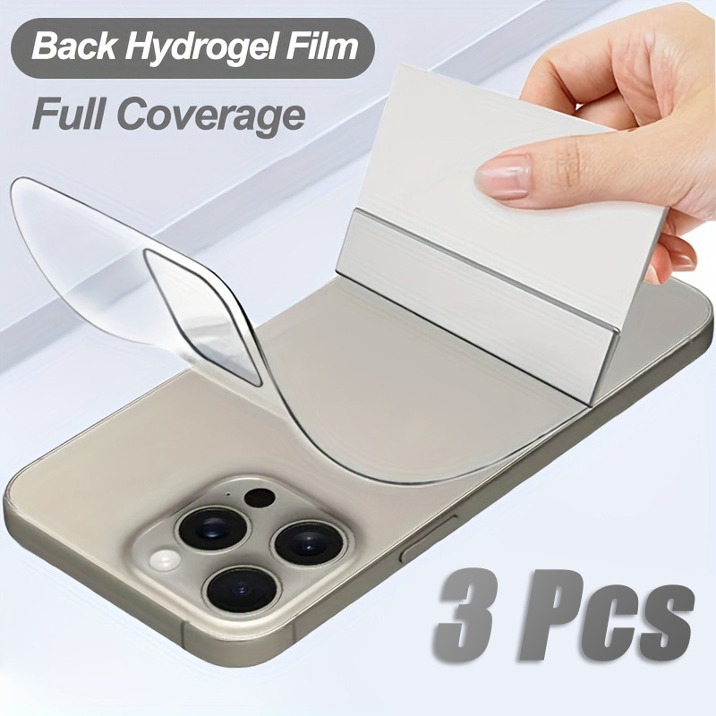 Pcs Matte Clear Back Soft Full Cover Hydrogel Film For Pro Max Plus Pro Max