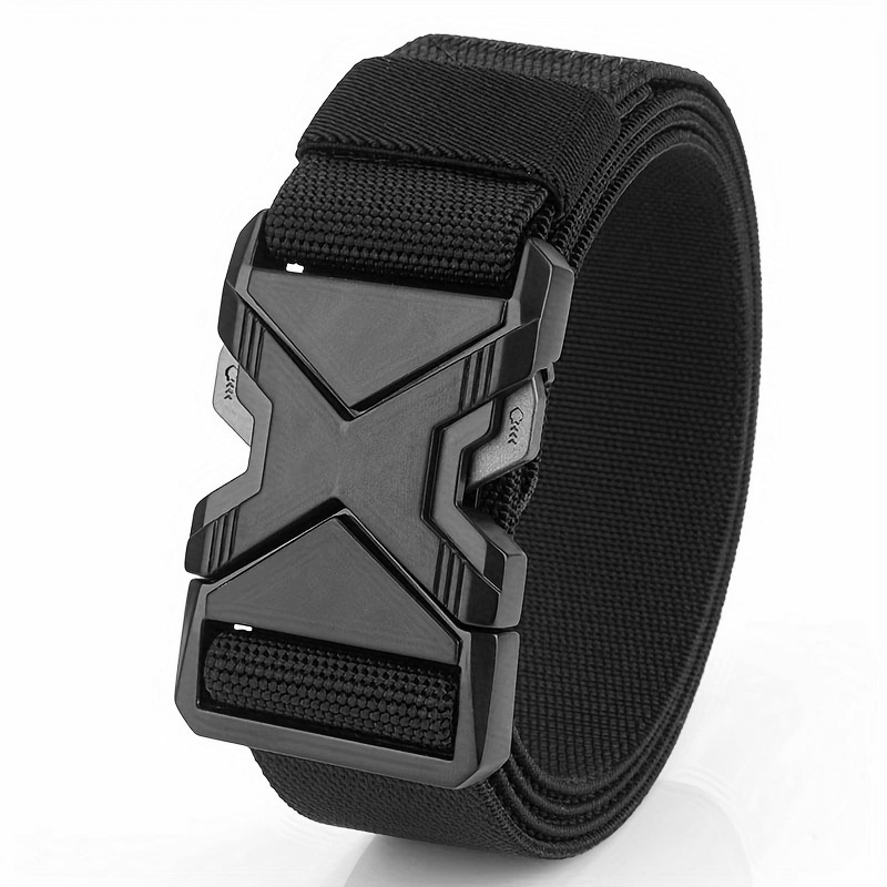 New Quick Release Metal Pluggable Buckle Tactical Belt Breathable ...