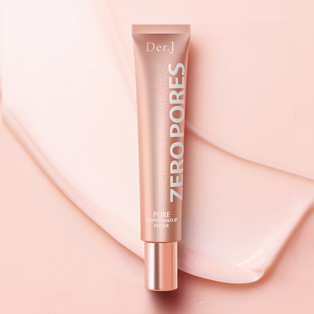 Der.J Zero Pore Soft Focus Makeup Primer, Base Cream Liquid Foundation ...