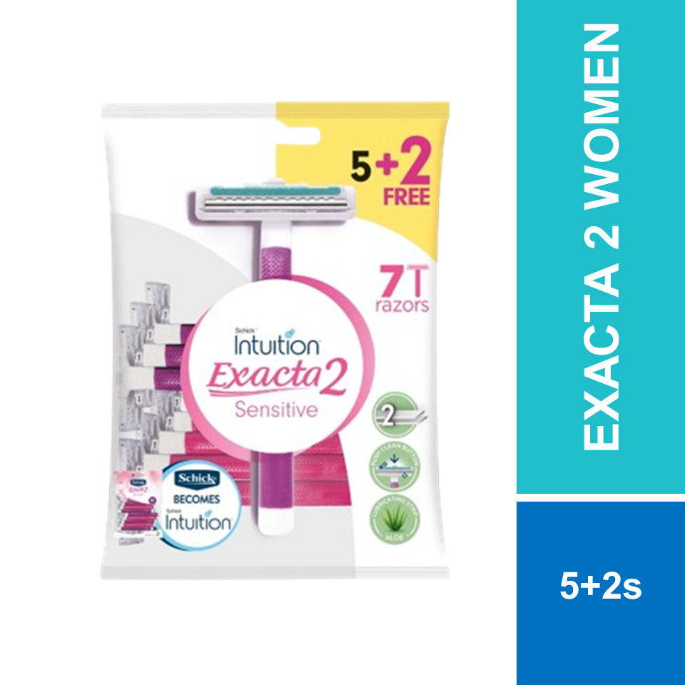 Schick Exacta 2 Women (5+2's) | Shopee Malaysia