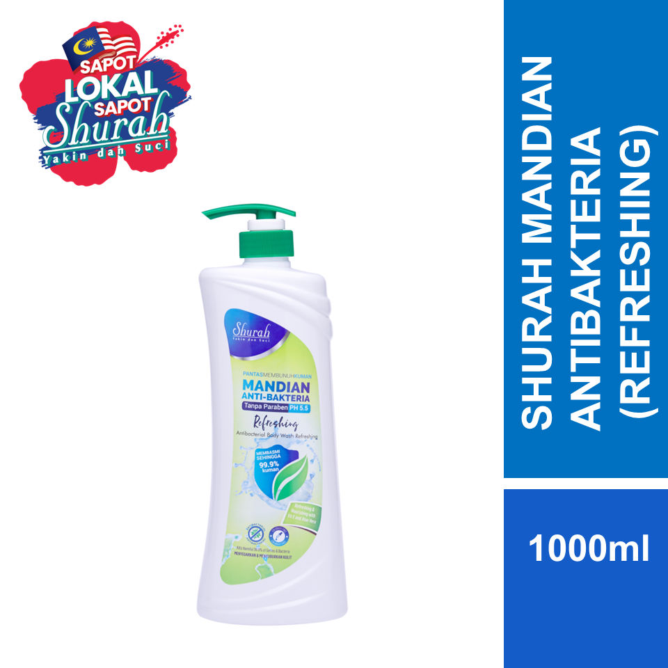Shurah Mandian Antibakteria - Refreshing (1000ml) | Shopee Malaysia