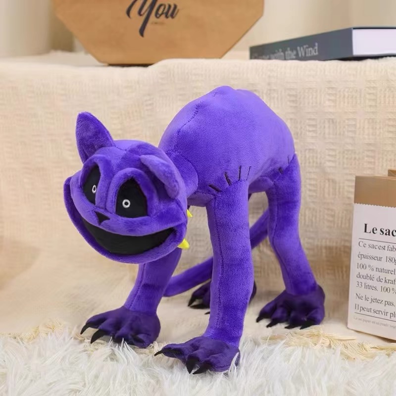 smiling critters Smile horror plush toy cat nap big mouth Hell purple ...