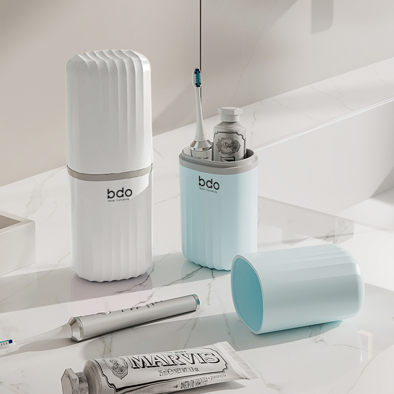 Portable Travel Household Mouthwash Cup Toothbrush Toothpaste Storage ...