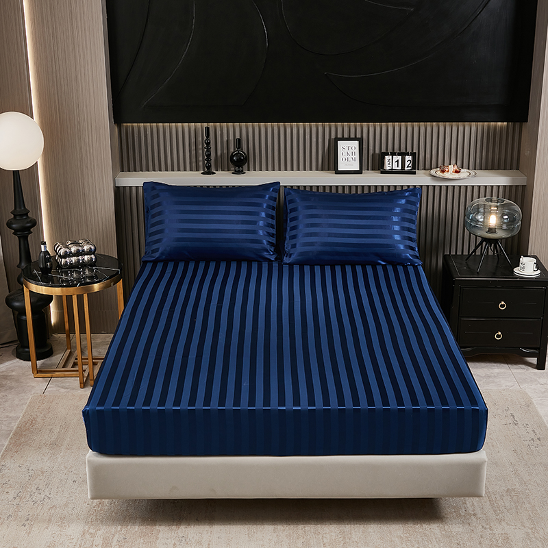 Bed Sheets Soft Premium Quilt Cover Fitted Bedsheet Feeling Single