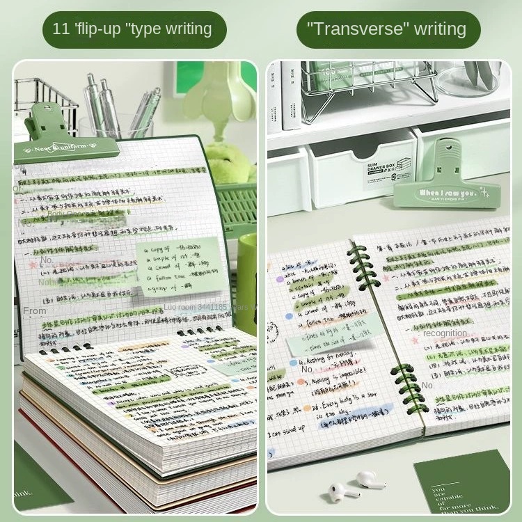 New English Word Memory Notebook, Thick Notebook, Loose Leaf Notebook ...