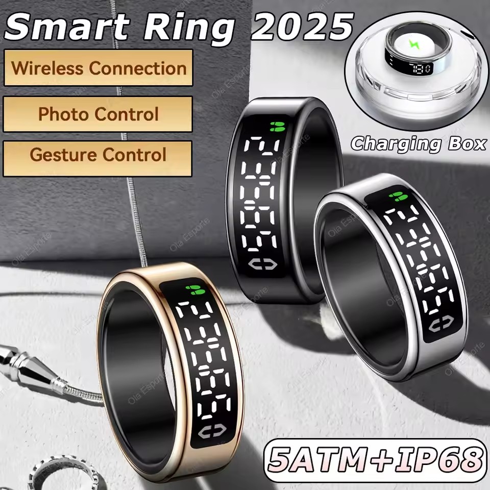 For the Samsung Galaxy Smart Ring featuring a touch display screen ...