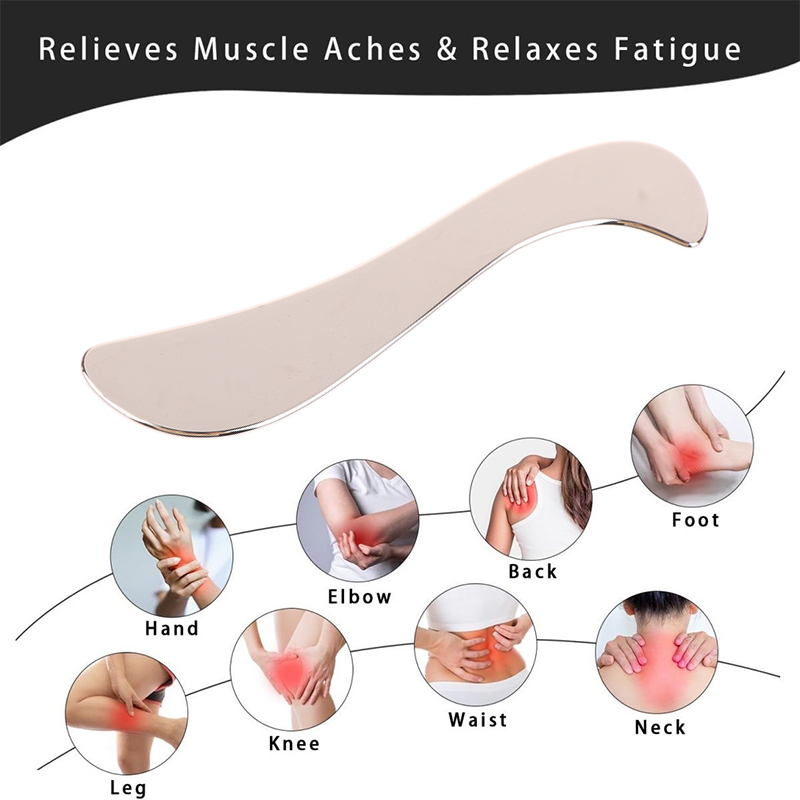 Gua Sha Stainless Steel Massage Tools Muscle Scraper Tool ...