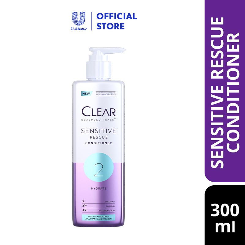 Clear Sensitive Rescue Conditioner (300ml) | Shopee Malaysia