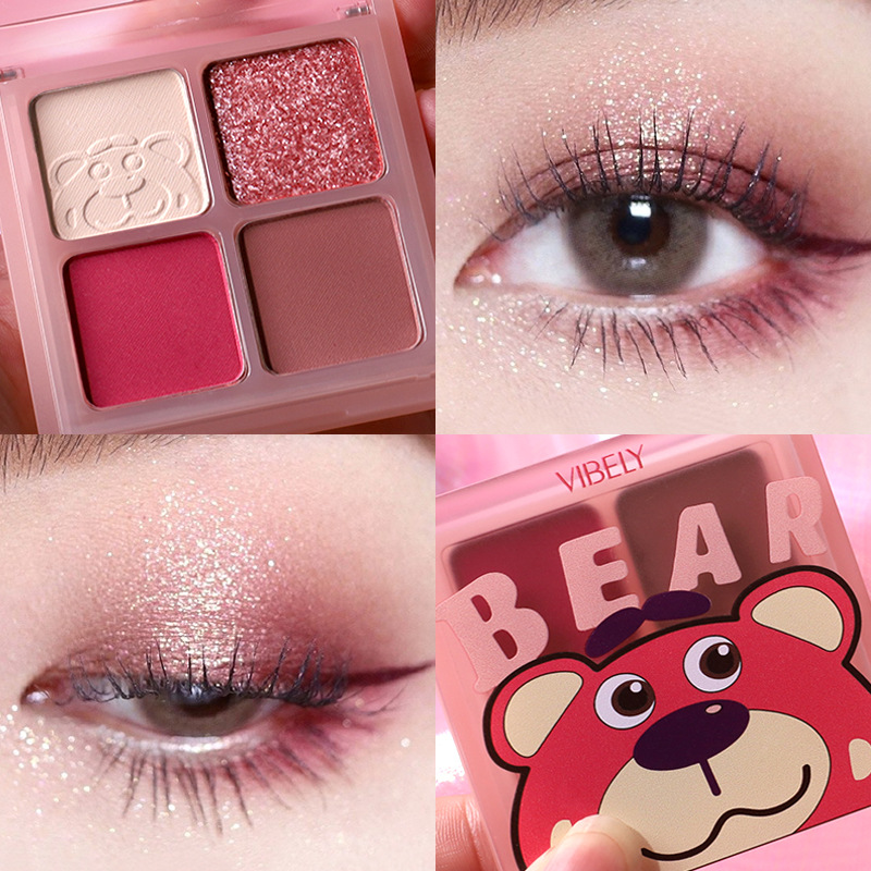 Four Palaces Matte Earth Color Eyeshadow Palette Multi-Purpose High ...