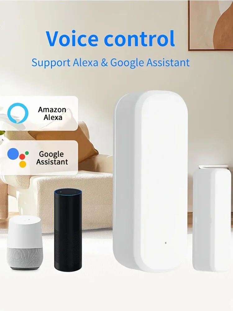 Wireless ZigBee Smart Door and Window Sensor with Real-time Alarm ...