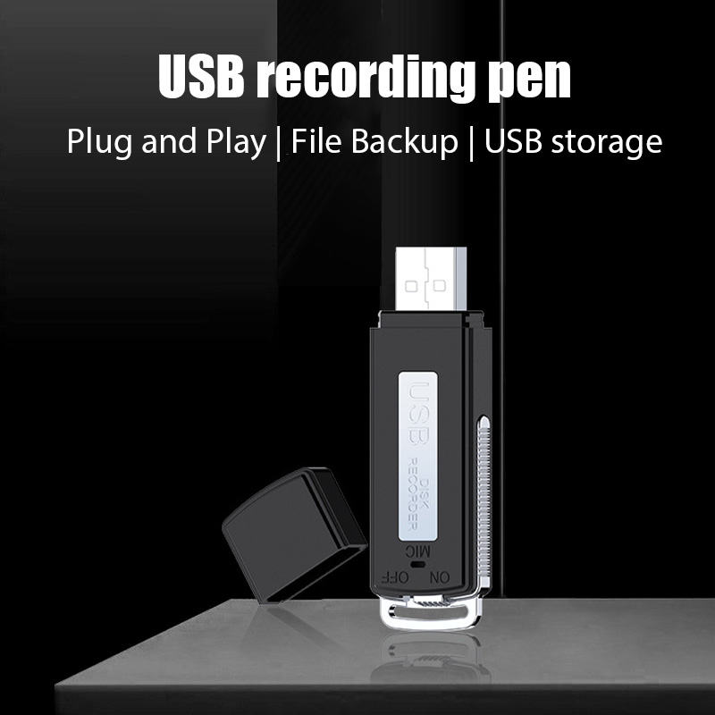 USB Recording Pen Plug And Play OneClick Operation High Definition