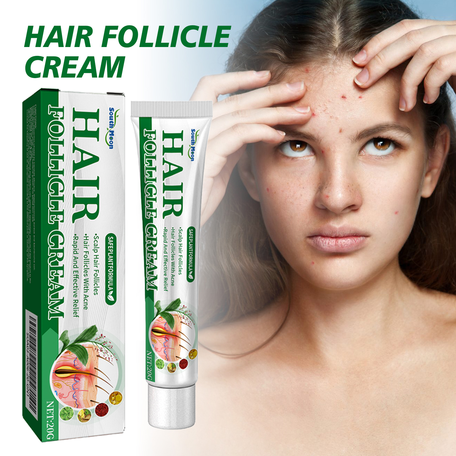 Reusable Facial Pads for Skin Care, Hair Follicle Care, and Back Relief ...