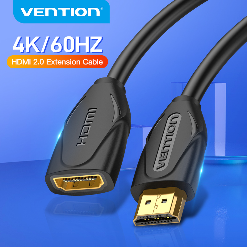 Vention HDMI Extension Cable 4K 60HZ HDMI Male to Female Extender Cable ...