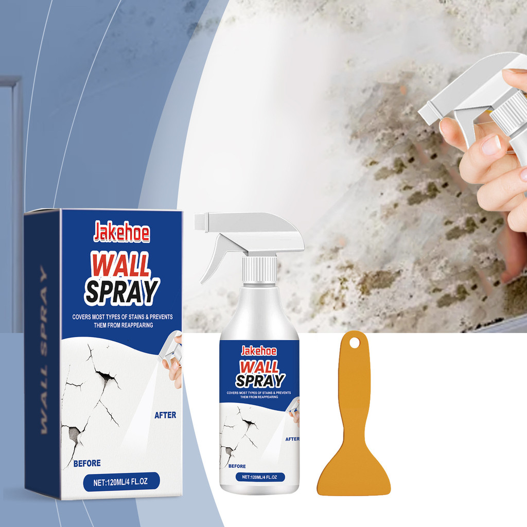 120ml Jakehoe Wall Spray Paint Wall Cleaning Stain Covering Moisture