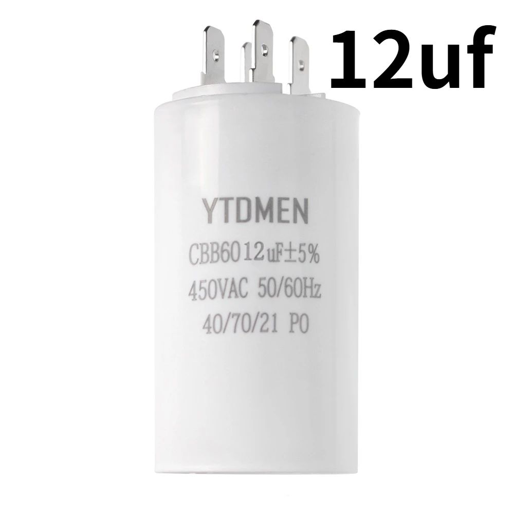 Condensatore Di Spunto JB 4uF 450VAC – Motor Run Capacitor Fissato In Polipropilene Metallizzato