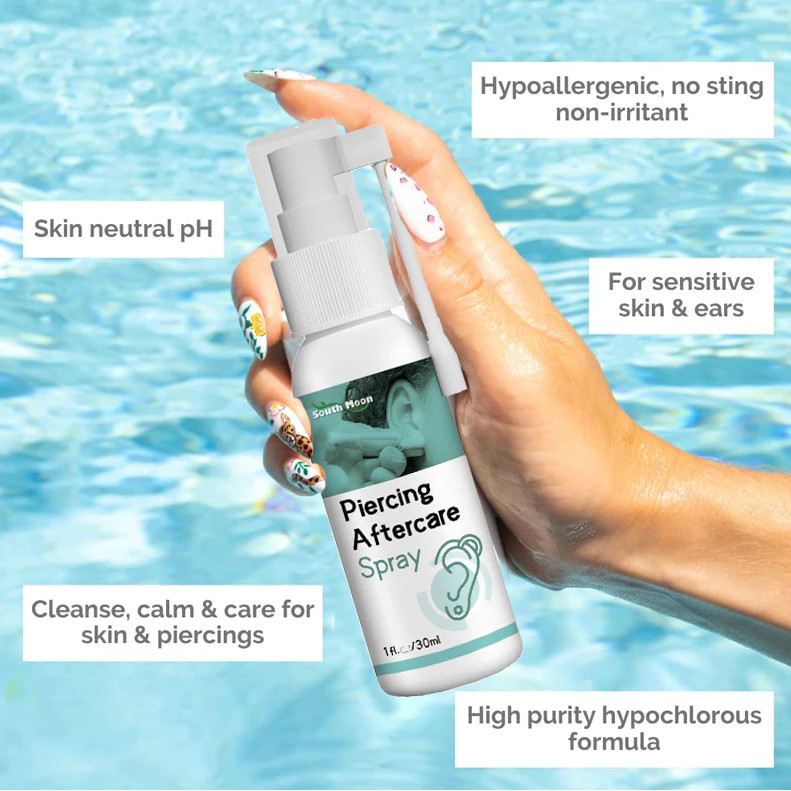 30ml Piercing Aftercare Spray for Ear Holes - Effective Earring ...