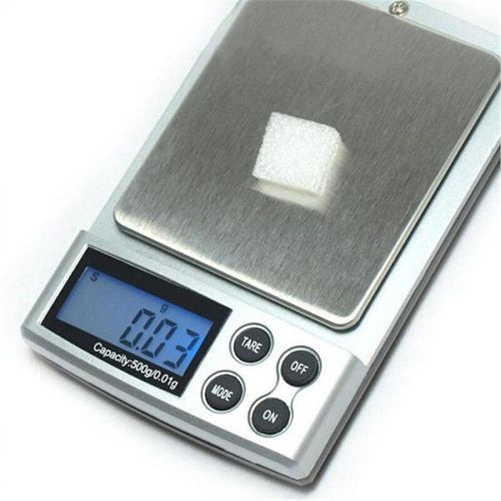 Mini Digital Pocket Scales LCD Display Gram Weight Scales High ...