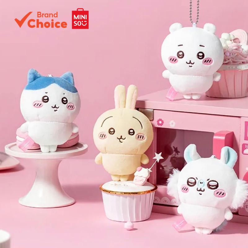 MINISO Sanrio Series Chiikawa Dual Character Plush Keychain Popular IP ...