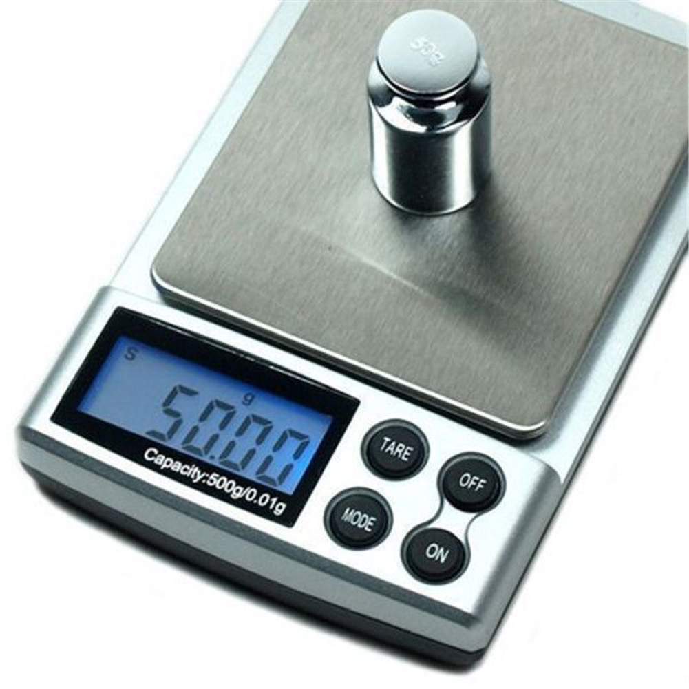 Mini Digital Pocket Scales LCD Display Gram Weight Scales High ...